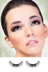 Black Premium Eyelashes - BE677 by Baci Lingerie